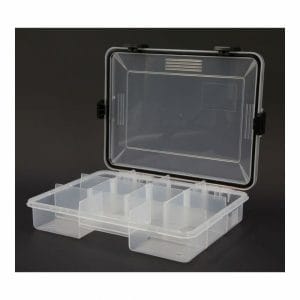 YUNGANSPORTLTD Boîte de rangement en plastique empilable avec compartiment  de rangement 4 compartiments Boîte de rangement avec poignées Boîtes de  rangement pour outils Crafts Toys Pillbox XM : : Cuisine et Maison
